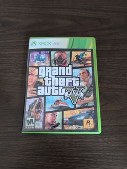 Xbox 360 Grand Theft Auto V (5) Five Complete