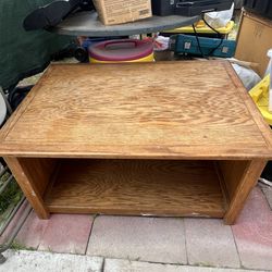 Oak Wood Coffee Center Table 