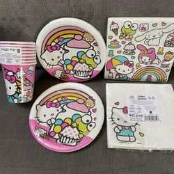 Brand New Sanrio Hello Kitty and Friends Party Supplies Bundle
