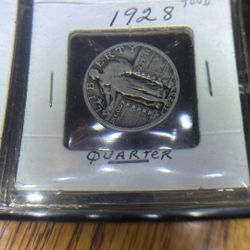 1928 Liberty Silver Quarter 