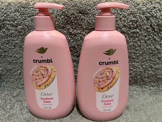 New unopened Dove Crumbl Confetti Cake Hand Wash 2-Pack