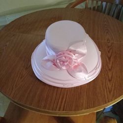 Women Pink Church Hat
