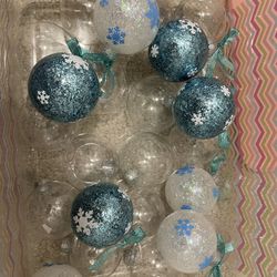 Clear Craft Ornaments 