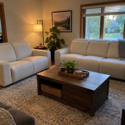 Elran Power Reclining Sofa – Professionally Cleaned – Delivery Available