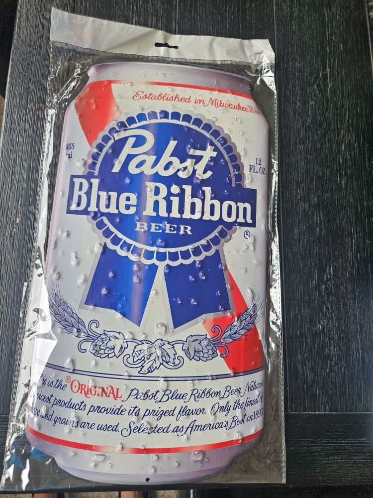 Pabst Blue Ribbon Sign