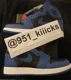 Jordan 1 High. Blue Marina.  Size 7Y