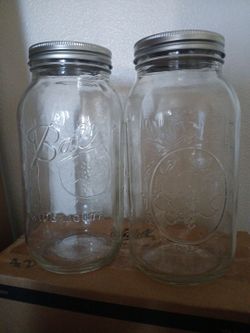 Half gallon mason jars