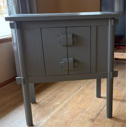 Wood cabinet with style!