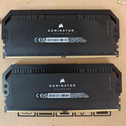 32GB 5200mmhz Corsair RGB DDR5 RAM