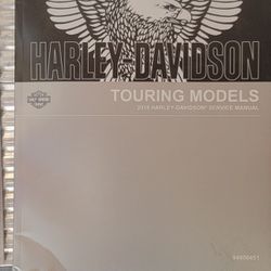 Harley Service Manual For 2018 Touring Bike