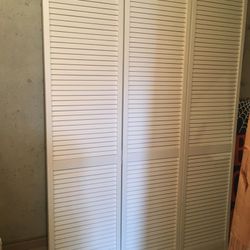 White 3-panel Room Dividers