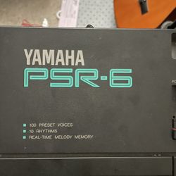 Yamaha discontinued PSR-6