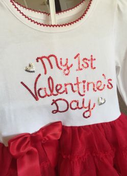 My 1st Valentine's Day dress