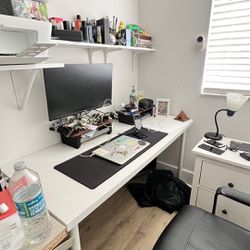 Desk For Study (ikea) With Chair