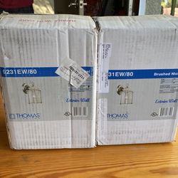 2 Exterior Wall Lights