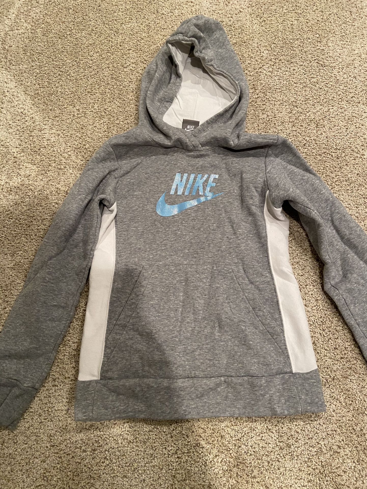 Girls Nike Hooded Sweatshirt Size Medium