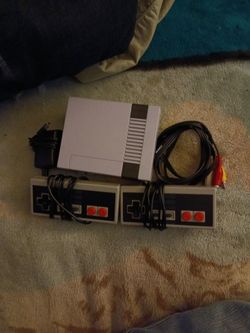 NES-Style Mini Retro Game Console with Controllers