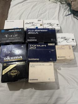 Fishing Reels Rods Penn Newell Avet Shimano Daiwa