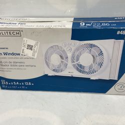 Utilitech 9-inch 3 Speed Window Fan