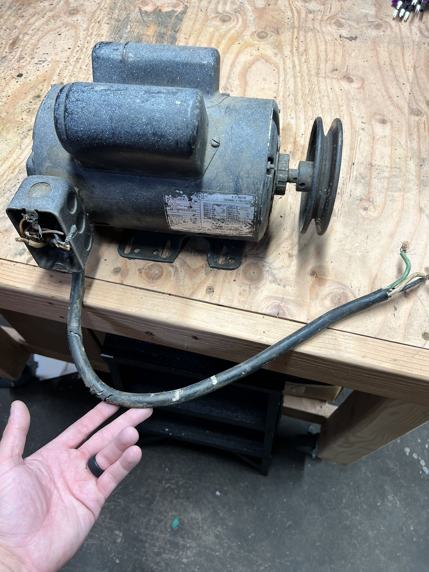 GE Air Compressor Motor