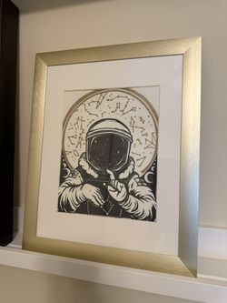 Frames Spaceman Lithograph Print