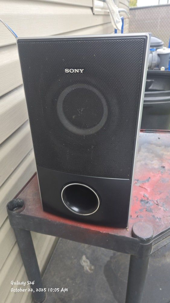 Sony Ss-ws74 Theater subwooper