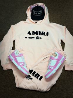 Amiri LV chrome hearts hoodie sweats shoes hat