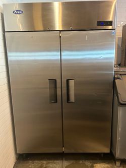Atosa refrigerator prep table sandwich undercounter upright fridge pizza