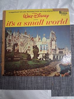 Disney Its A Small World Record Vinyl