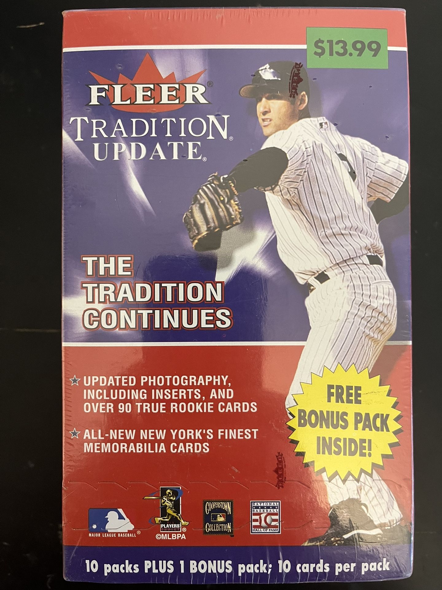 2002 Fleer Tradition Update MLB Baseball Blaster Box