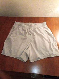 Lululemon shorts, gray, medium