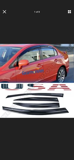 Used civic sedan window covers