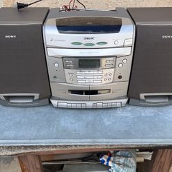 Sony CD and Radio