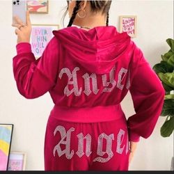 NEW Diva Pink Angel Tracksuit DEADSTOCK 