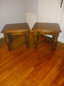 Solid Wood Night Stands/ End Tables 