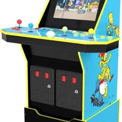 Brand New In Box One Up Arcade The Simpsons 