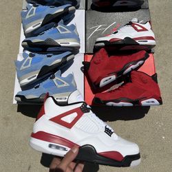Jordan 4 Red Cement 