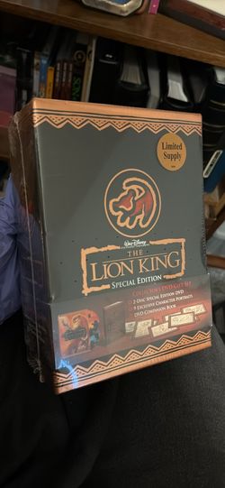 The Lion King Disney Special Edition Collector’s DVD Gift set ( Sealed & Unopened)
