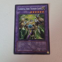 Yugioh Elemental Hero Thunder Giant EHC2-EN004