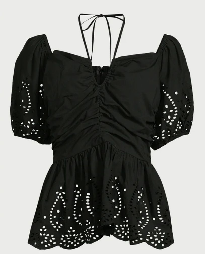 Beautiful Black Blouse Size L