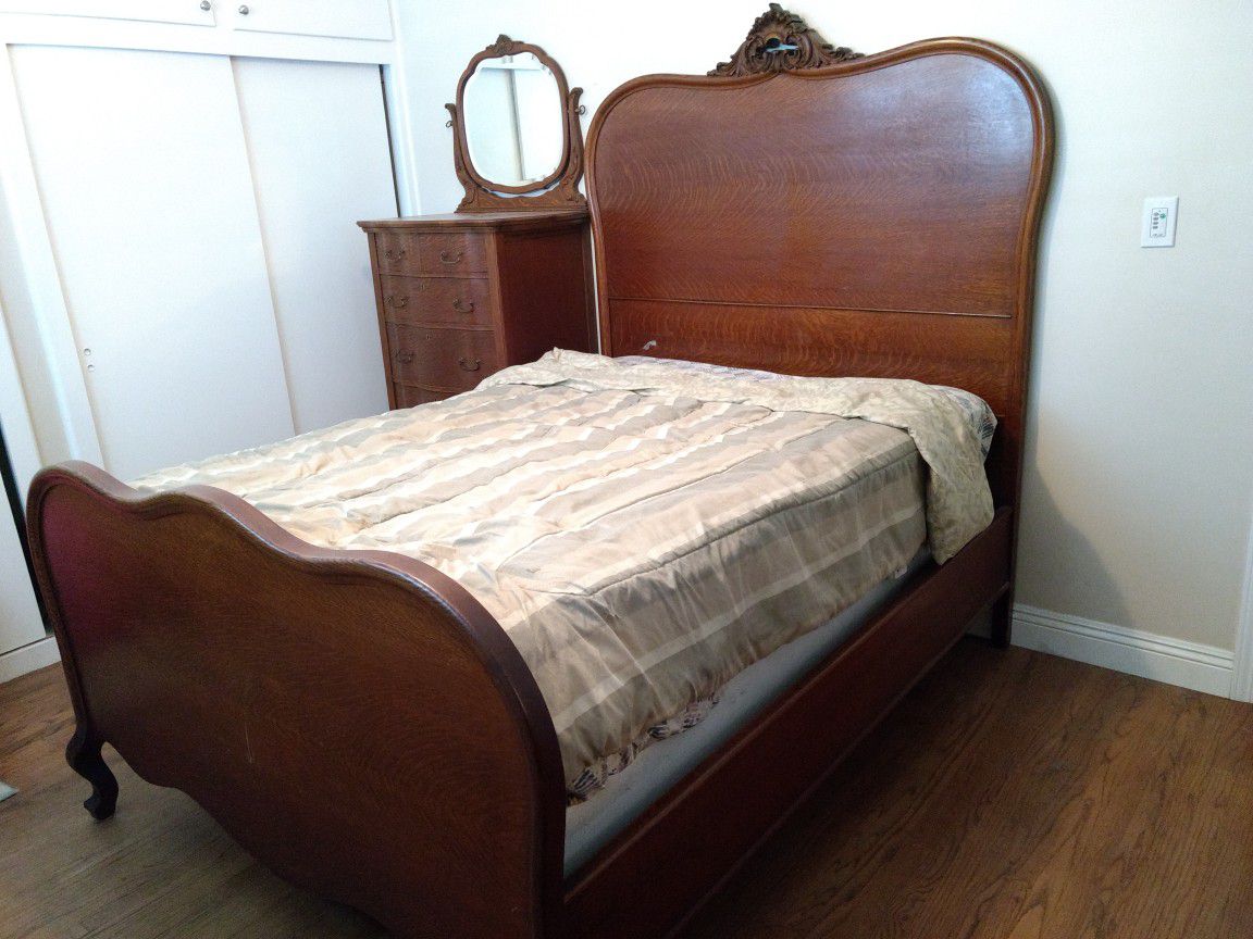 3 piece antique bedroom set