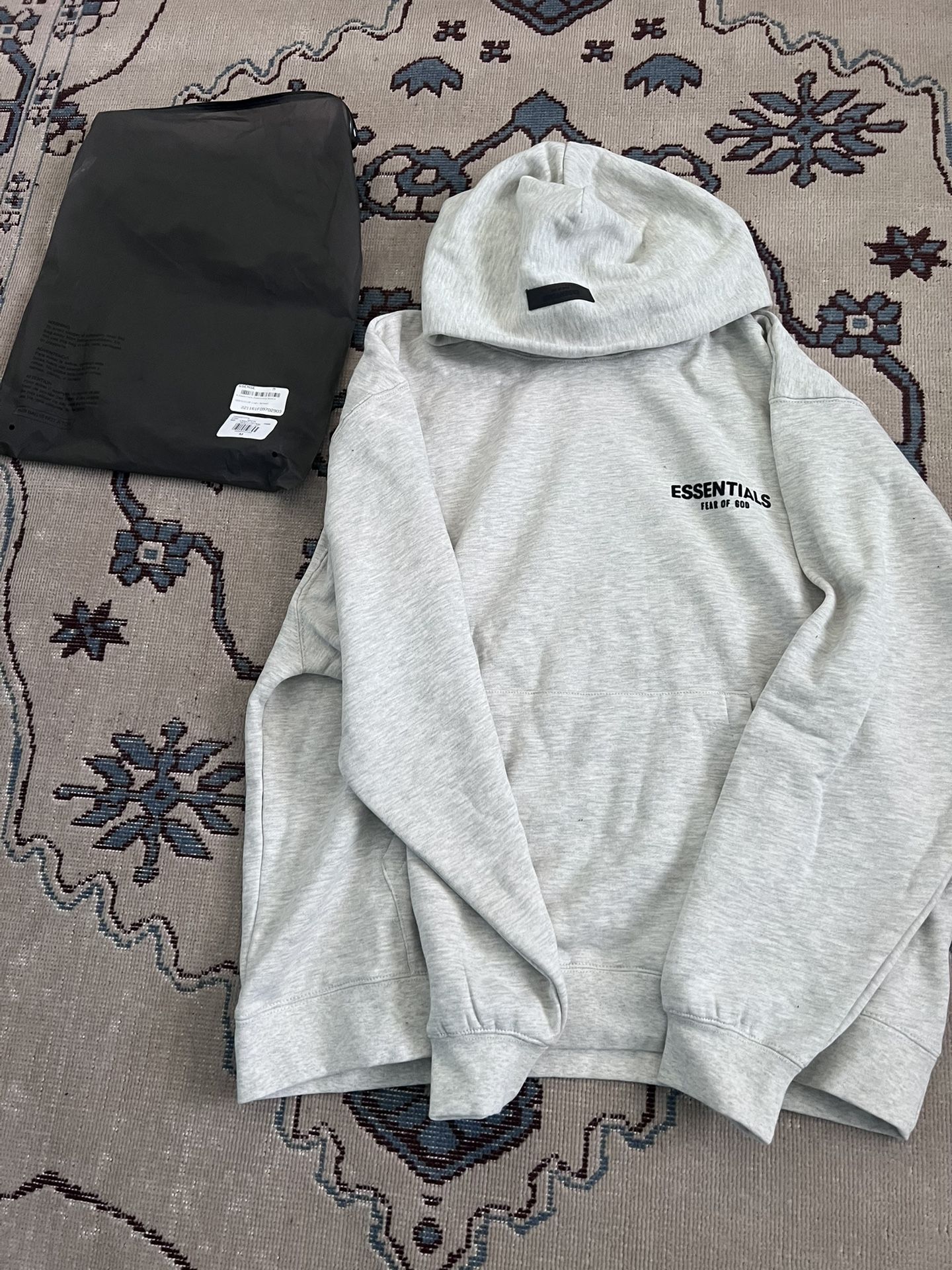 Essentialls Hoodie Baggy Fit Size M In Men's