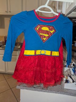 Supergirl Kids Costume Dress