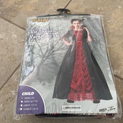 Vampire Costume Small 4-6 Kids