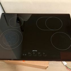 Used SMEG Electric Cooktop 30”