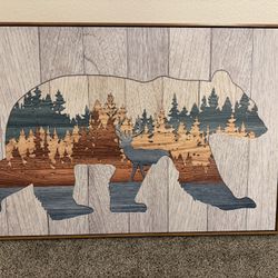 PNW Bear Wall Art Print