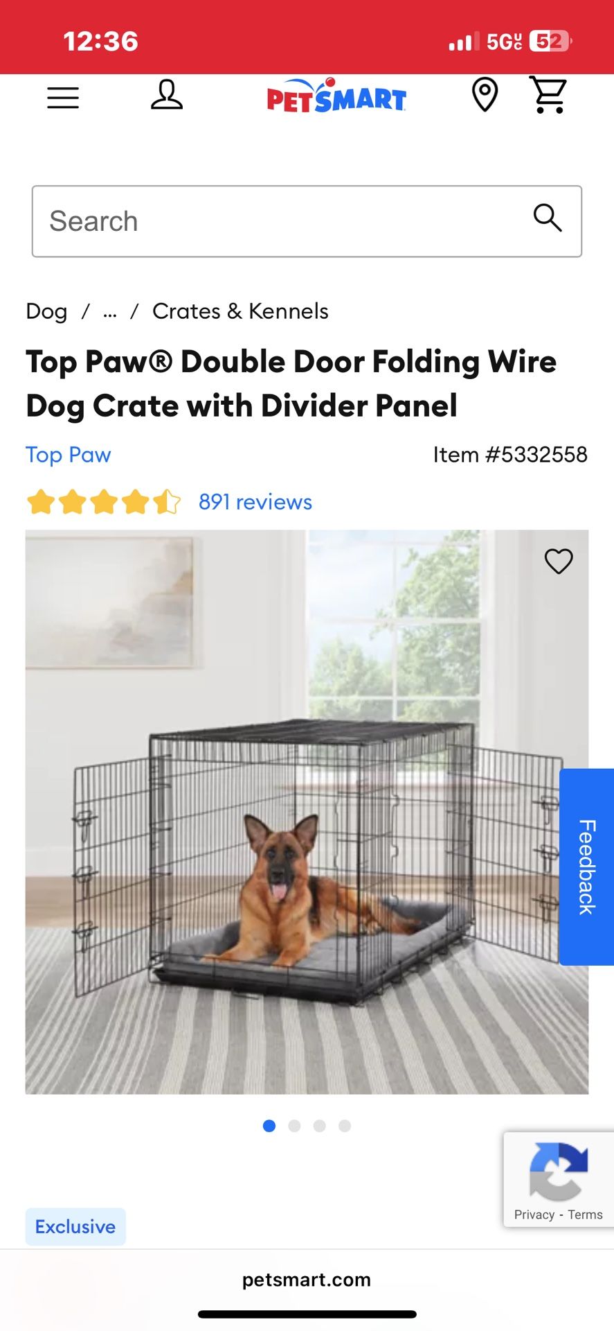 Xl Dog Crate 