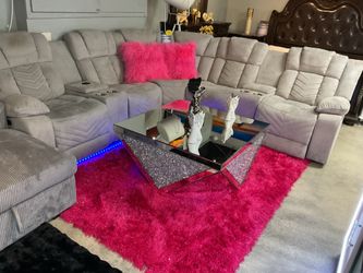 🔥Beautiful Furniture Sofa Sectional Power Recliner On Sale Now For $1599 Last One🔥