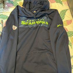 NFL Seattle Seahawks Hoodie Navy. Men’s New Size medium 
