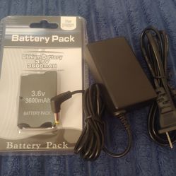 Battery N Charger For PSP 